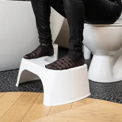 Grohe PACK WC à poser Bau Ceramic + Tabouret physiologique plastique Blanc