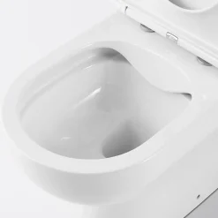 GoodHome Pack WC à poser sans bride sortie horizontale ou verticale Cavally