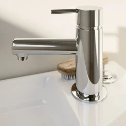 GoodHome Pack WC à poser sans bride + lave-mains sortie horizontale Cavally* Wc À Poser