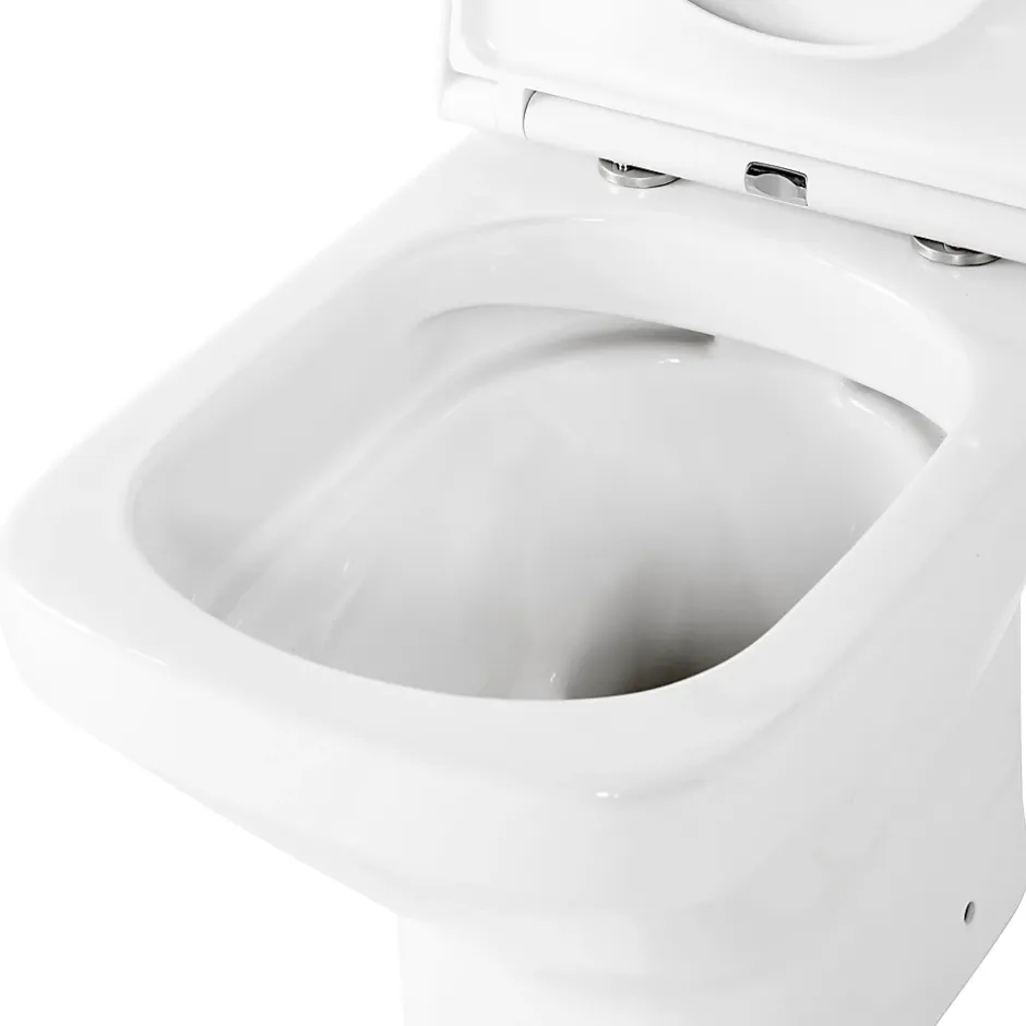 GoodHome Pack WC à poser sans bride avec sortie horizontale Teesta* Wc À Poser