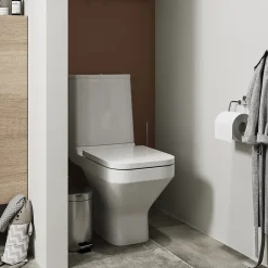 GoodHome Pack WC à poser sans bride avec sortie horizontale Teesta* Wc À Poser