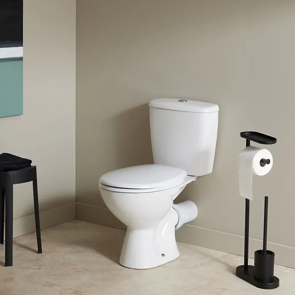 Planète Bain Pack WC à poser sortie horizontale NF avec bride - Alexa* Wc À Poser