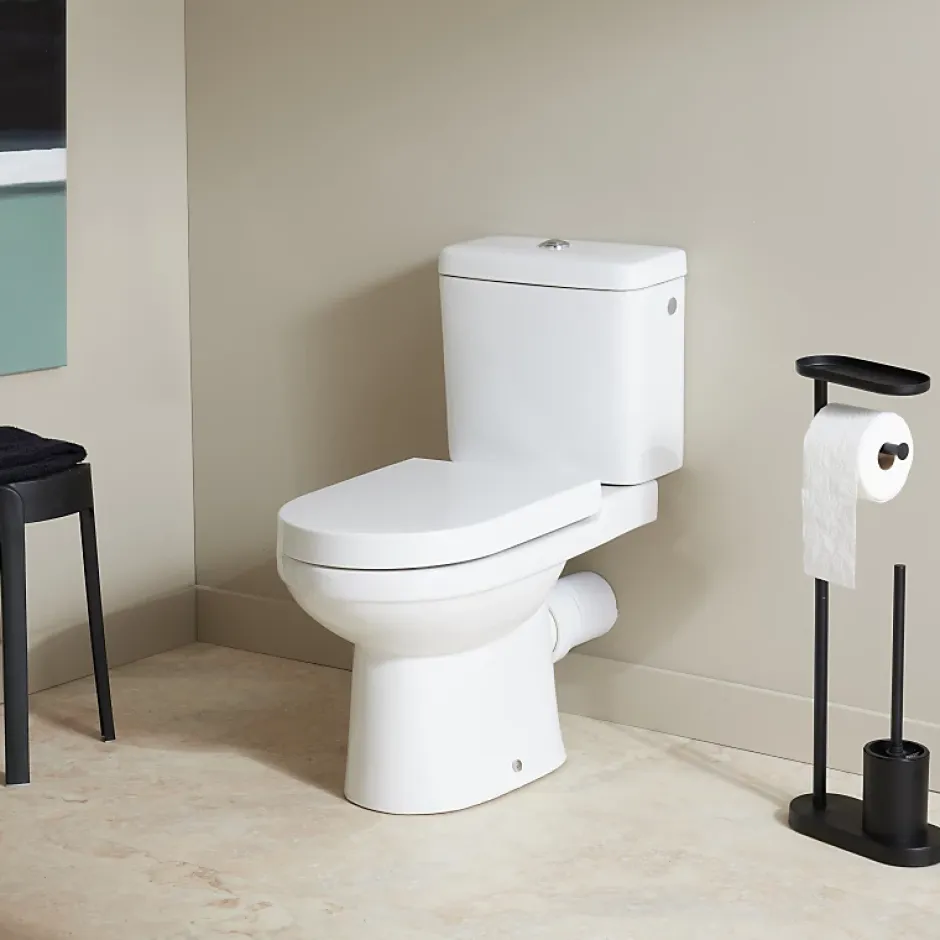 Planète Bain Pack WC à poser sortie horizontale avec abattant magnétique - Osiris