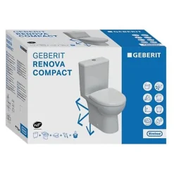 Geberit Pack WC au sol compact complet RENOVA sortie multidirectionnelle - - 501.859.00.1