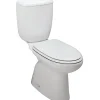 Sanindusa Pack WC Aveiro NF évacuation par dessous alimentation chasse d'eau par le côté blanc