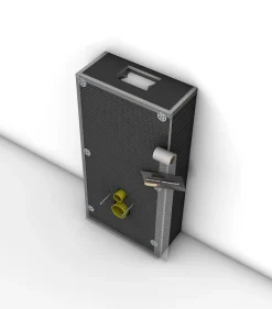 Swiss Aqua Technologies Pack WC Bâti autoportant + WC Infinitio sans bride + Plaque + Set habillage* Wc Suspendu