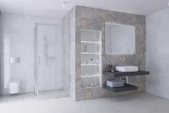 Swiss Aqua Technologies Pack WC Bâti autoportant + WC sans bride SAT Brevis + Abattant ultra-fin softclose + Plaque chrome* Wc Suspendu