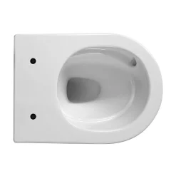 Swiss Aqua Technologies Pack WC bâti-support + WC sans bride Ceramia PixL avec abattant SoftClose + plaque noir (STCEPXWT03-FR)