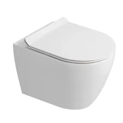 Roca Pack WC bâti-support + WC suspendu sans bride Ceramia PixL avec abattant SoftClose + plaque (ROCEPXWT05-FR)* Wc Suspendu