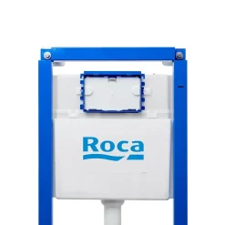 Roca Pack WC bâti-support + WC suspendu sans bride Swiss Aqua Technologies avec abattant SoftClose + plaque (ROSTINFBMR02-FR)* Wc Suspendu