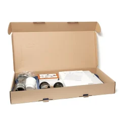 Swiss Aqua Technologies Pack WC bâti-support léger 112 cm ECO 2L + WC suspendu Ceramia + plaque noir mat (STECE14WT02-FR)