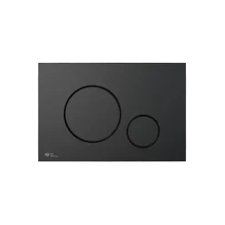 Swiss Aqua Technologies Pack WC bâti-support léger 112 cm ECO 2L + WC suspendu Ceramia + plaque noir mat (STECE14BMT01-FR)* Wc Suspendu