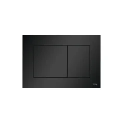 Badland Pack WC Bâti-support TECEbase + WC Rolo blanc + tapis d'isolation acoustique + plaque noir* Wc Suspendu