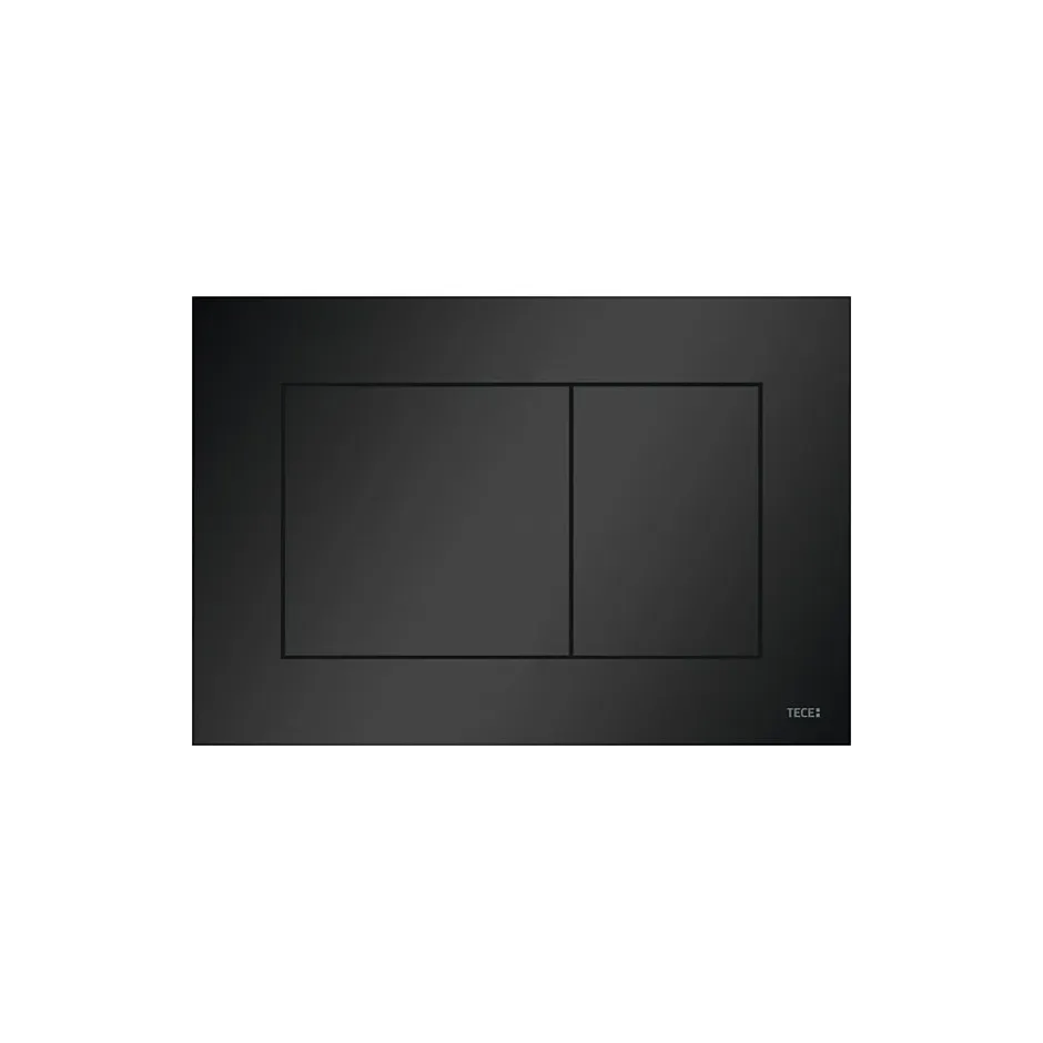 Badland Pack WC Bâti-support TECEbase + WC Rolo blanc + tapis d'isolation acoustique + plaque noir* Wc Suspendu