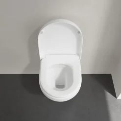 Villeroy & Boch Pack WC cuvette suspendue sans bride avec abattant Targa Design