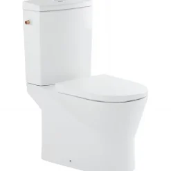 Sanindusa Pack WC cuvette+réservoir+abattant+fixations UrbY 65 caréné évacuation par dessous alim. chasse par le côté blanc* Wc À Poser
