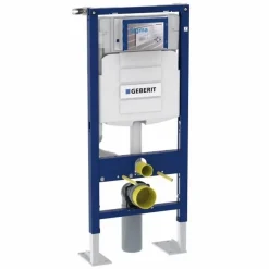 Geberit Pack WC UP320 + Cuvette sans bride Mesto Square + Plaque Sigma Blanc