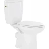 Sanindusa Pack WC PMR Aveiro Confort Normes handicap, évacuation arrière, alimentation latérale, blanc