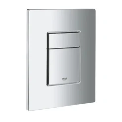 Grohe Pack WC Rapid SL + Cuvette sans bride SAT, fixations invisibles + Plaque Chrome (RapidSL082-SATrimless-1)