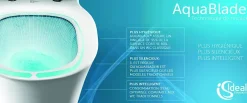 Grohe Pack WC Rapid SL + Cuvette Ideal Standard Tesi Aquablade rimless + Plaque de commande Skate Chrome (AQUA-SET)* Wc À Poser