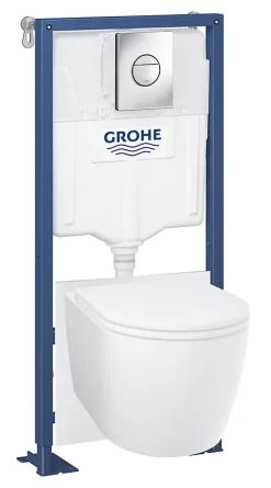 Grohe Pack WC suspendu 1,13 m Solido Start Round