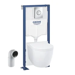 Grohe Pack WC suspendu 1,13 m Solido Start Round