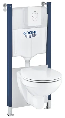 Grohe Pack WC suspendu blanc Solido Baufirst* Wc Suspendu
