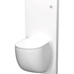 SFA Pack WC suspendu broyeur blanc avec bâti et pompe de relevage intégrée, Sanicompact* Wc Chimique Et Broyeur