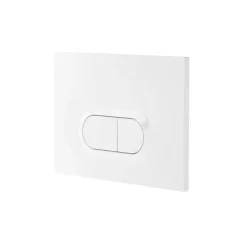 GoodHome Pack WC suspendu Lagon, en porcelaine vitrifiée avec abattant + bâti-support universel,