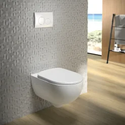 Geberit Pack WC suspendu sans bride, G-500 Design
