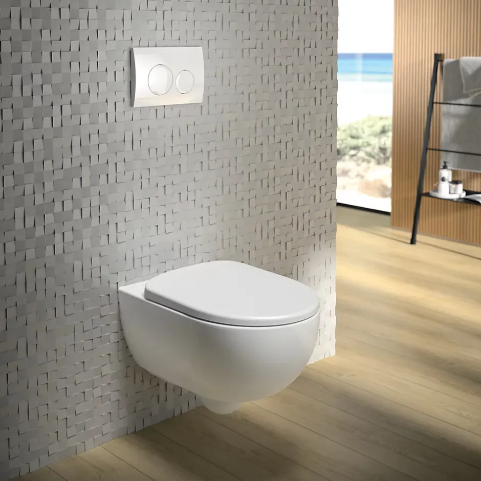 Geberit Pack WC suspendu sans bride, G-500 Design