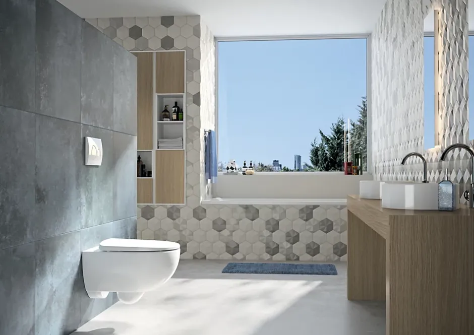 Geberit Pack WC suspendu sans bride, G-500 Design