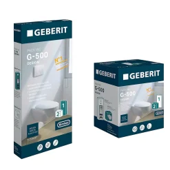 Geberit Pack WC suspendu sans bride, G-500 Design