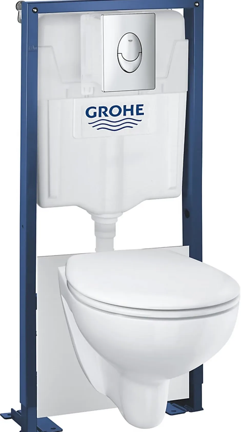 Grohe Pack WC suspendu sans bride sortie horizontale Solido Bau Air