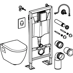 Grohe Pack WC suspendu sans bride Solido Harmony* Wc Suspendu
