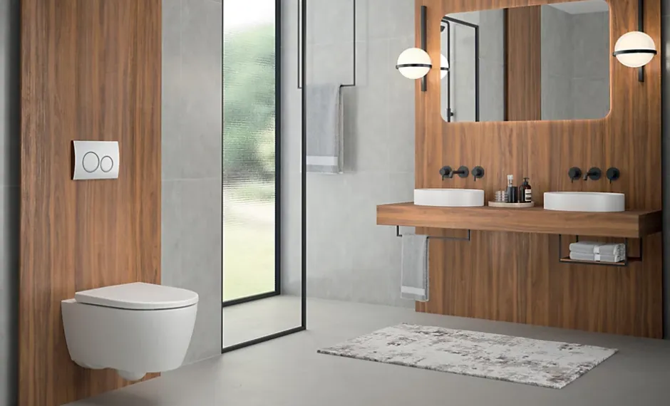 Geberit Pack WC suspendu sans bride, G-600 Pure Mat