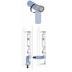 Geberit Pack WC UP320 autoportant + Cuvette Subway 3.0 + Plaque Sigma Blanche* Wc Suspendu