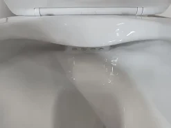Laneri Paire de Sanitaires Edge Rim - Cuvette + Bidet Filo Muro Blanc Brillant - Sans Bride, Abattant Soft-Close* Wc À Poser