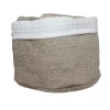 Sud Etoff Panier invité avec serviettes (30x30 cm - Naturel)* Serviette De Bain