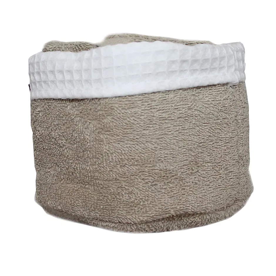 Sud Etoff Panier invité avec serviettes (30x30 cm - Naturel)* Serviette De Bain