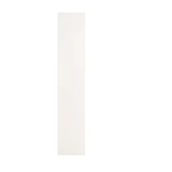 AICA Sanitaire Panneau mural de douche Blanc 40 x 210 cm mural aluminium - Étanche, durable et facile à nettoyer