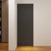 AICA Sanitaire Panneau mural de douche Noir 120 x 210 cm mural aluminium - Étanche, durable et facile à nettoyer