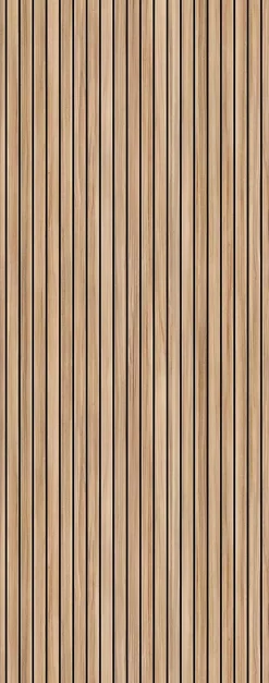 Schulte Panneau mural de salle de bains l.100 x H.255 cm, effet tasseaux bois chêne vertical, DécoDesign Japandi* Panneau Mural De Salle De Bains