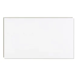 Dumawall+ panneaux muraux douche - dalle pvc gloss white 37,5 cm ht x 65 cm lg - lot de 8 plaques - 1,95 m2* Panneau Mural De Salle De Bains