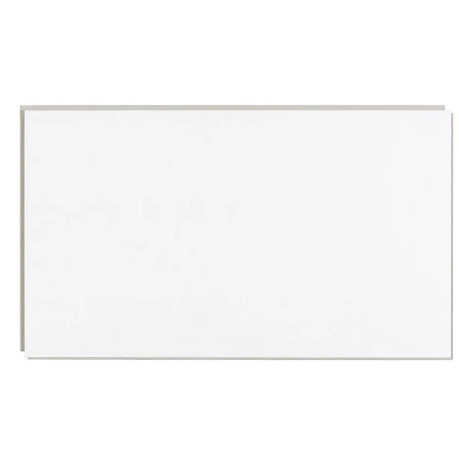 Dumawall+ panneaux muraux douche - dalle pvc gloss white 37,5 cm ht x 65 cm lg - lot de 8 plaques - 1,95 m2* Panneau Mural De Salle De Bains