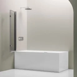 Bernstein Pare baignoire en verre véritable NANO EX209 - 1200x1400x6 mm* Pare-Baignoire