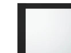 Vente-unique Pare baignoire noir mat style industriel - 80 x 140 cm - Verre trempé - BRADENTON* Pare-Baignoire
