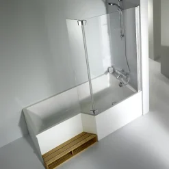 Jacob Delafon Pare bain Neo, 2 volets chromé* Pare-Baignoire