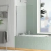 Galedo Pare-baignoire 70 x 120 cm chromé Essentiel