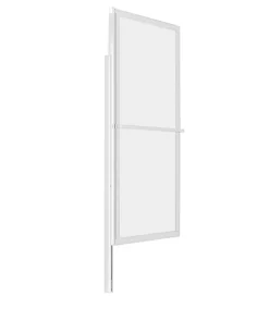Atelier du bain Pare-baignoire argent 2 volets relevable